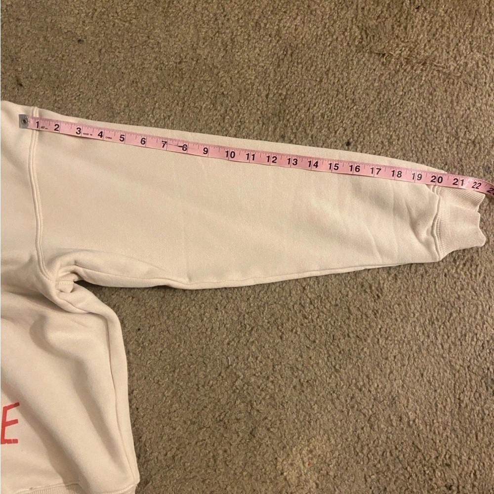 Anine Bing Cream Tiger Crewneck Sweatshirt - Picture 13 of 13
